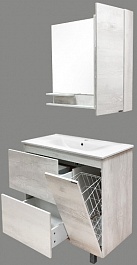 Comforty Мебель для ванной Верона 90 (Comforty) дуб белый – фотография-5